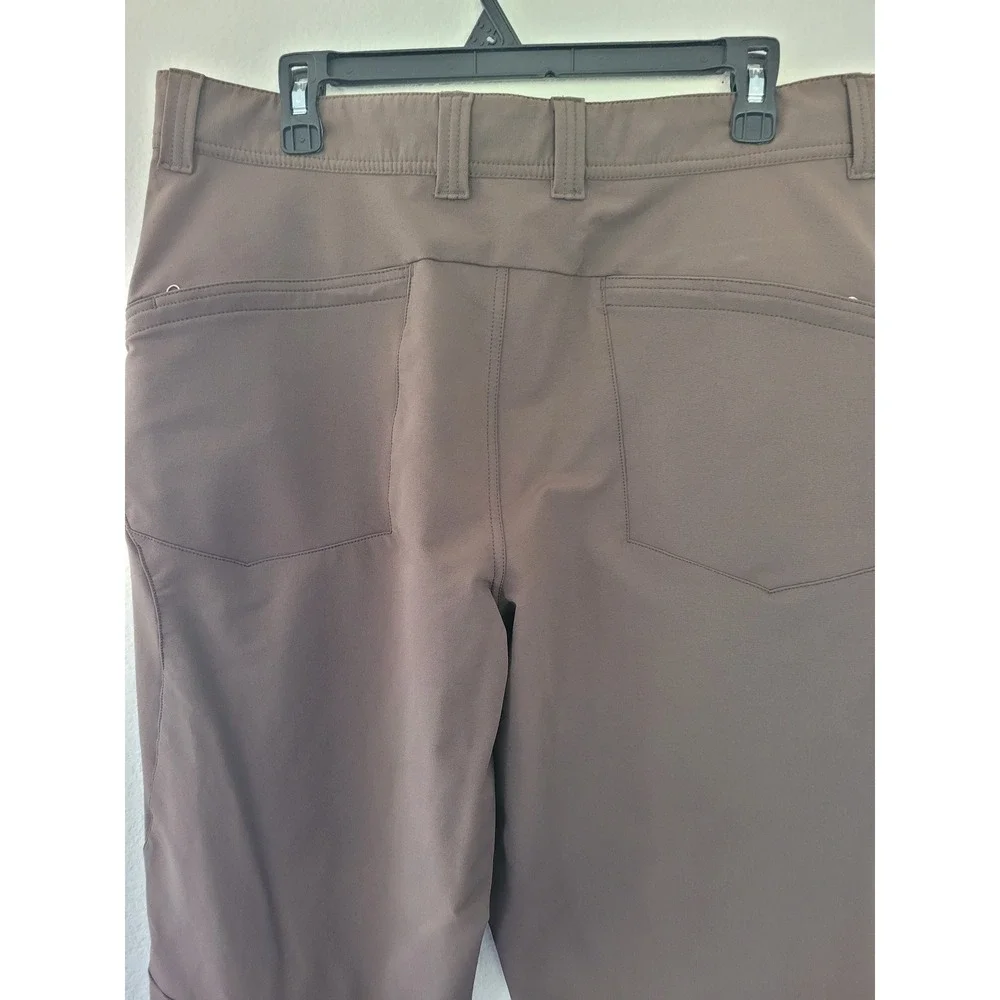 Mountain Hardwear Mens Brown Softshell Cargo Hiking Pants Large 36x31 #24